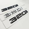 3D ABS Chrome Black Car Rear Trunk Letters Sticker For BMW 320i F30 E46 E90 G20 320i Emblem Logo Decal Auto Accessories