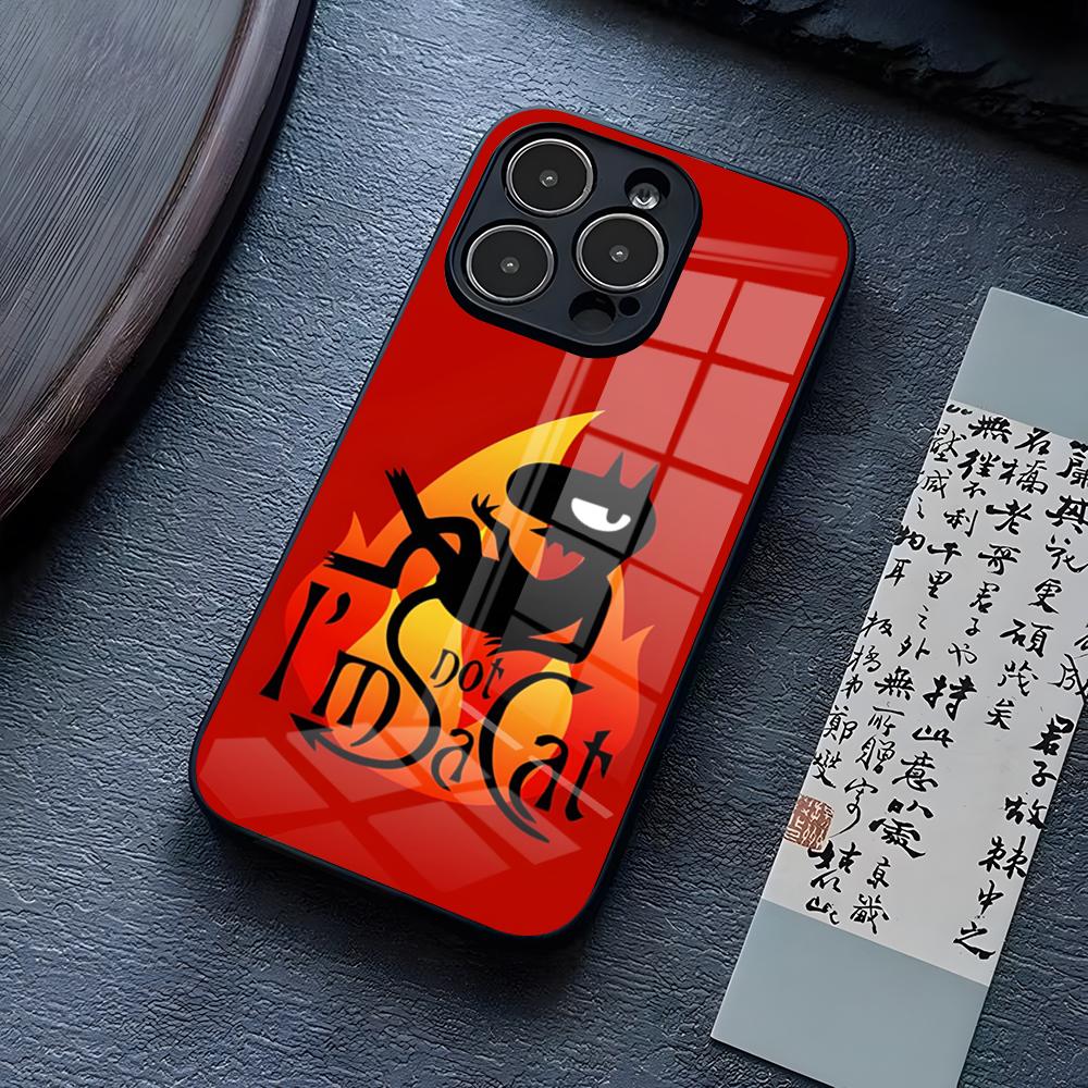 

Disenchantment Cartoon Luci Phone Case For IPhone 16 Pro Max 17 14 15 Plus 13 Mini 11 12 X XR XS 8 7 Plus SE Glass Cover iPhone11Pro