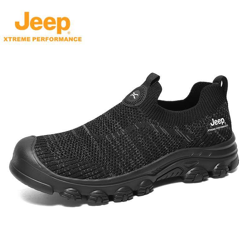 JEEP Men s Mesh Breathable Slip-on Hiking Shoes 39