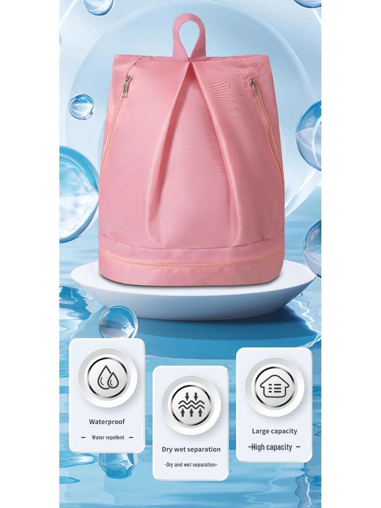 Waterproof Wet/Dry Separation Swimming Backpack for Travel and Fitness Storage