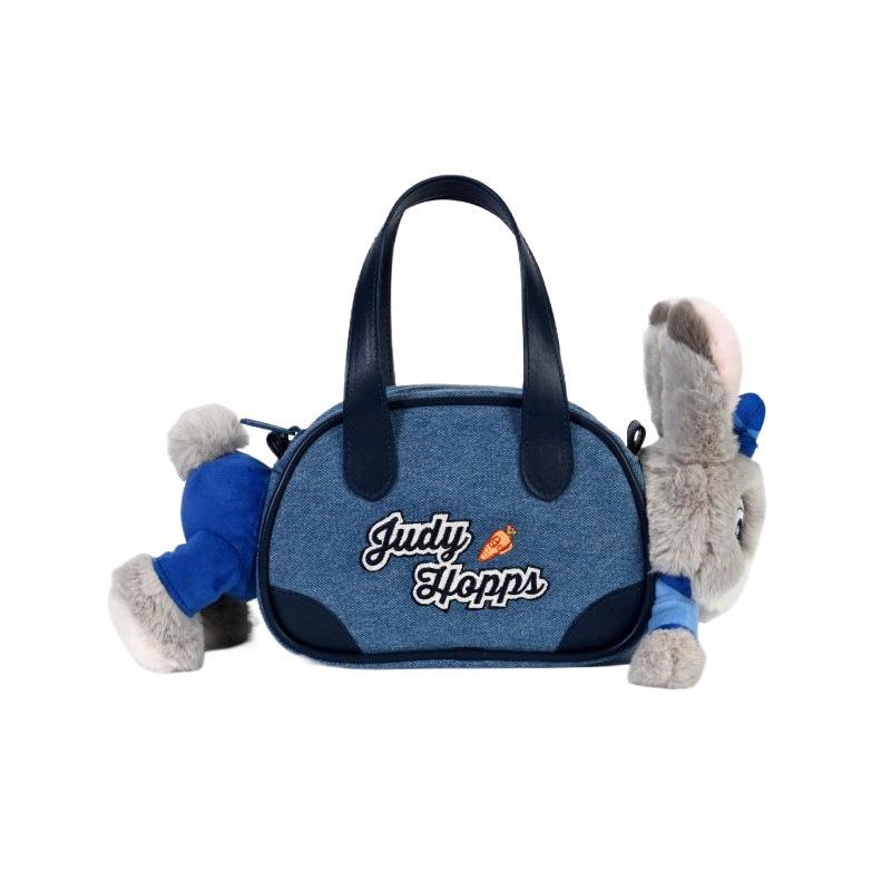 Genuine Disney Zootopia Judy & Nick Plush Crossbody Bag