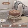 Children's Low Stool with Universal Wheels - Versatile, Movable Chair for Living Room