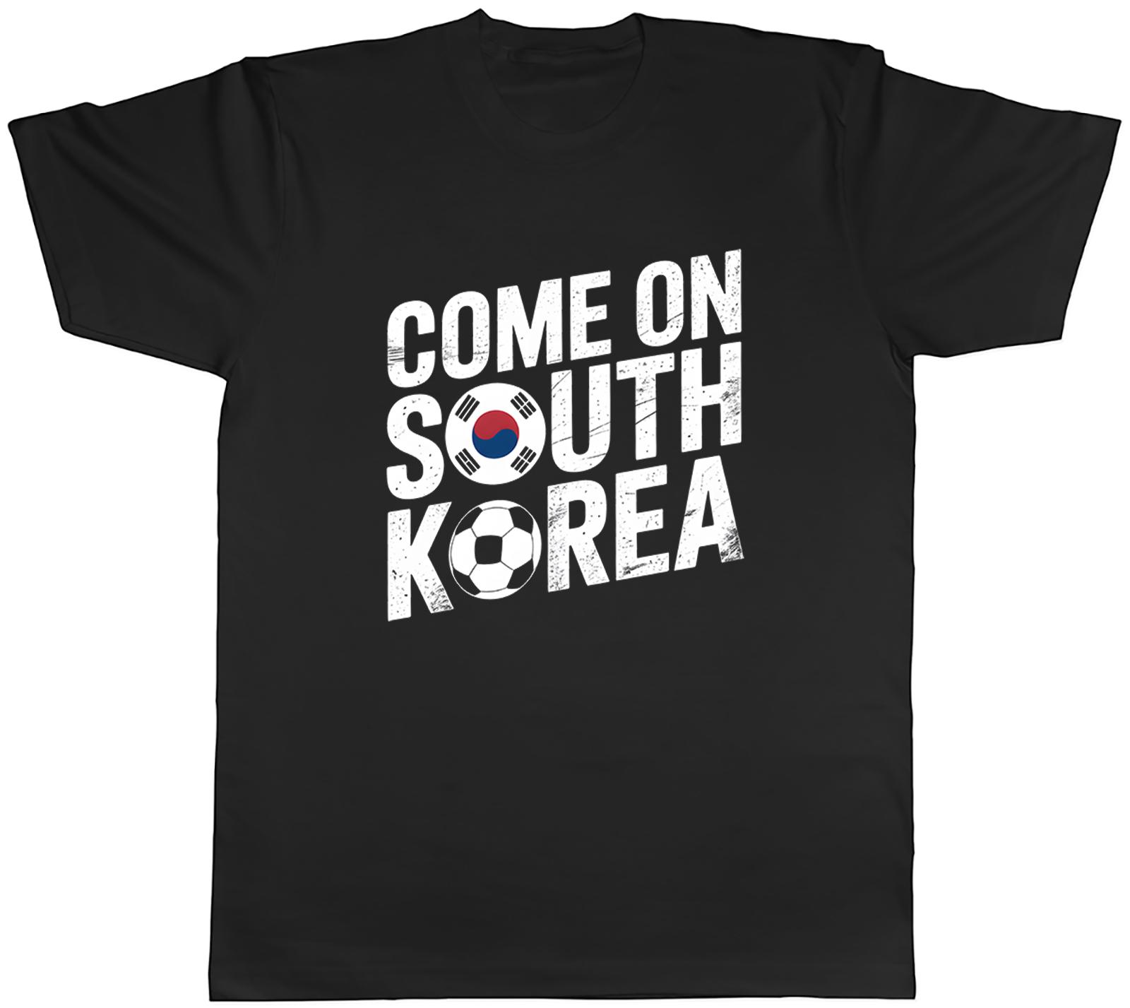 Come on South Korea Supporter Football Fan Unisexs TShirt Tee Gift Top S