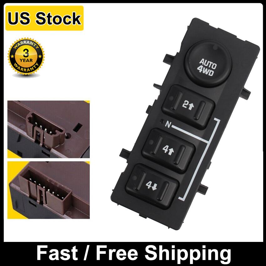 4WD 4x4 Selector Switch for Chevrolet Silverado GMC Sierra Yukon Tahoe 15136039