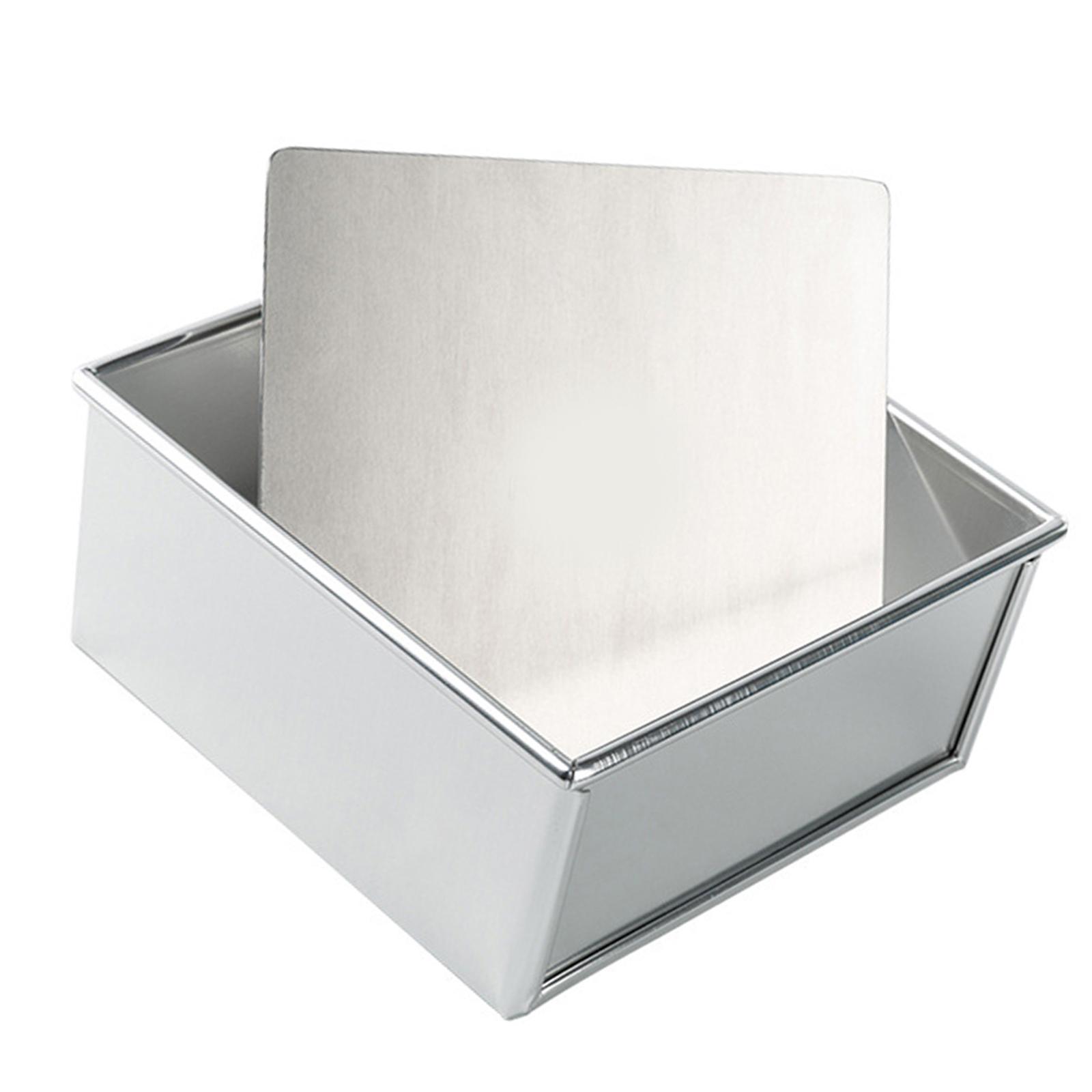 

Высококачественное квадратное кольцо для торта из алюминиевого сплава со съемным дном. Прочное кольцо для выпечки мусса и пирожных. B