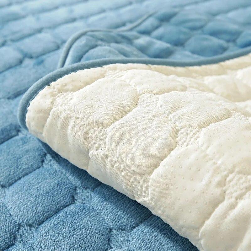 Modern Sofa Cushion for Living Room Non-Slip Sofa Slipcover Chenille Plaid Couch Mat Universal for Seasons L Shape Sofa Cover