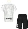 [Dow Punch] Soccer/Futsal Wear Sublimated Plastic Shirt/Pants Set Men's WHI (White)