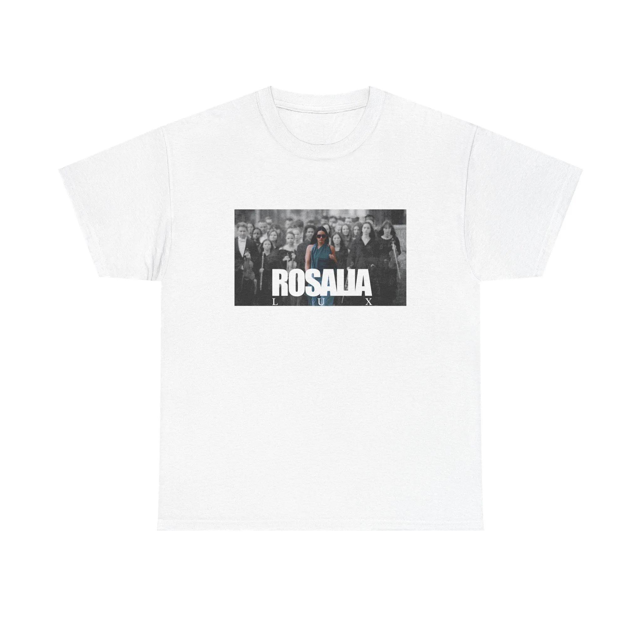 

Rosalía Lux Album Graphic Music Unisexs TShirt Unisex ONeck 100Cotton Short Sleeve Y2k Oversized Tee Fans Gifts Concert Merch M