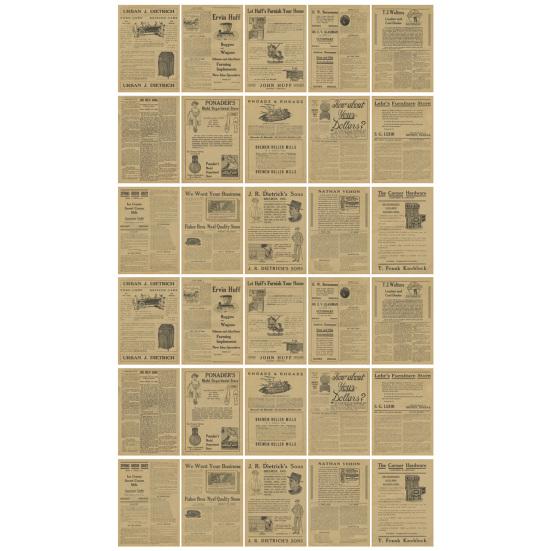 Vynikající řezací víceúčelový lehký papír pro domácí kutily Vintage Scrapbooking Papírový papír pro zásobování papírnictvím