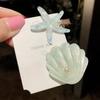 Korean Style Dreamy Seashell & Starfish Hair Clip