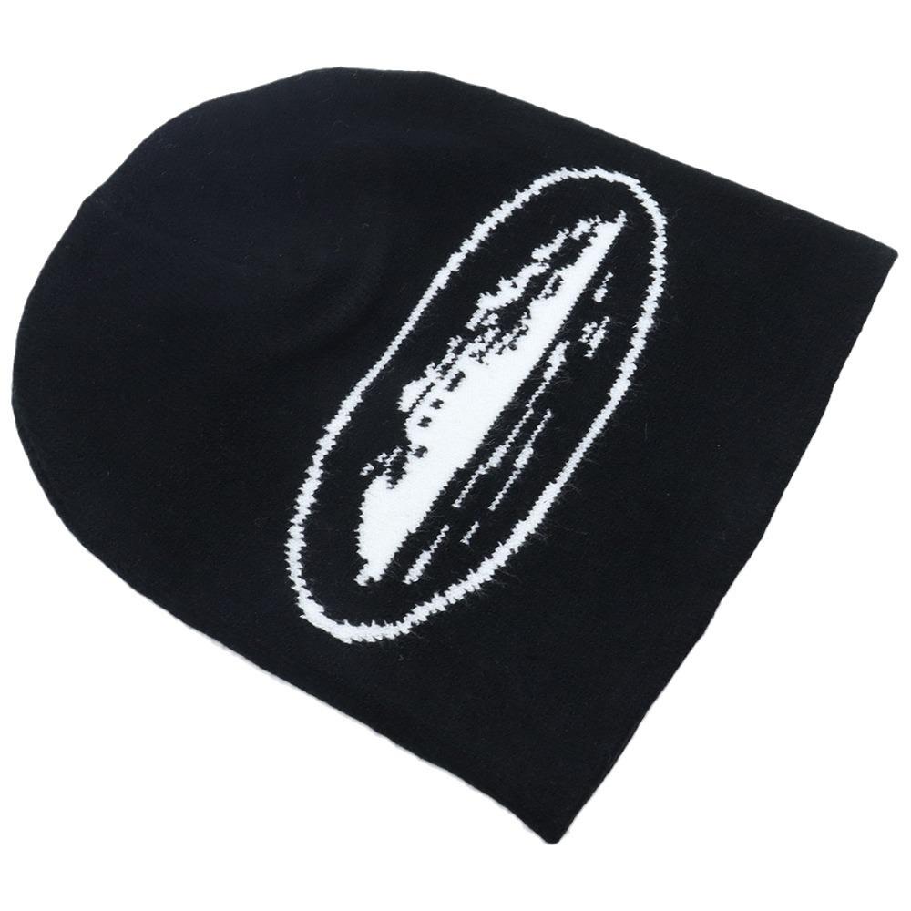 Versatile Street Fashion Hip Hop Knit Beanie - Trendy Jacquard Hat for Warmth and Style