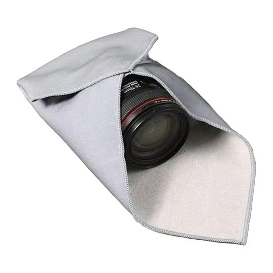 Makeup Bag Portable Protective Cosmetic Pouch Smooth Wear Resistant Self Adhesive Versatile Camera Lens Wrap Travel Organizer