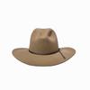 Fine Webbing Decorative Pure Wool Top Hat Versatile Wool Felt Top Hat