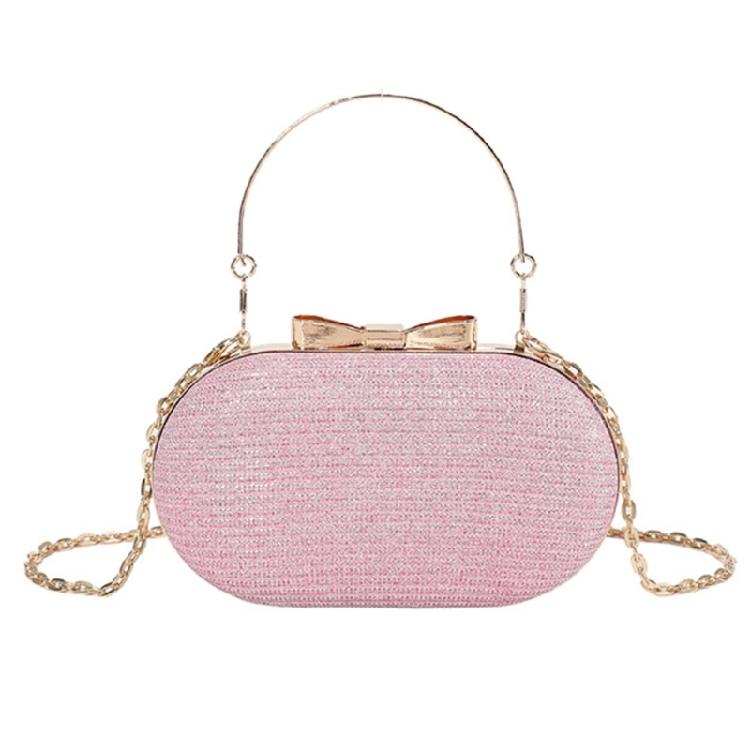 PU Leather Glittering Evening Bag Wedding Crossbody Handbag Purse for Parties