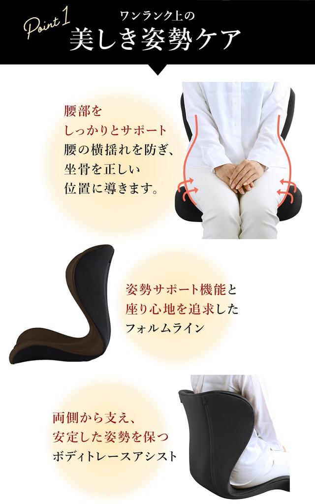 AiS to you Korrekturkissen Stützstuhl Stützkissen SWANRU Körperstützsitz Mehrschichtstruktur Beckenkorrektur Haltungskorrektur Untere
