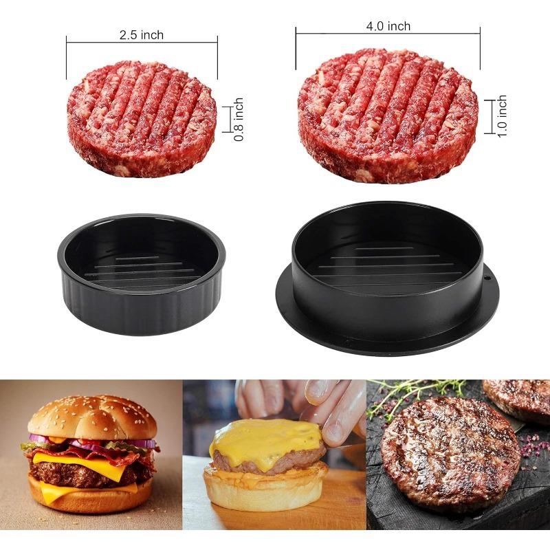 Non-stick Burger Machine Meat Pie Machine Mold Hamburger Press Pie Ring Mold Kitchen Cooking Mold Barbecue Tools