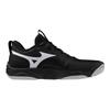 Mizuno Wave Momentum Elite Black White Unisex Sneakers Metallic-Grey Blue V1GA251254