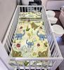 Machine washable naptime bedding set with dinosaur and unicorn prints for daycare and kindergarten. Suitable for girls and boys. A variety of patterns