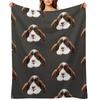 Springer Spaniel Cute Puppy Paws Throw Blanket Heavy To Sleep Sofa Sofas Furrys Blankets