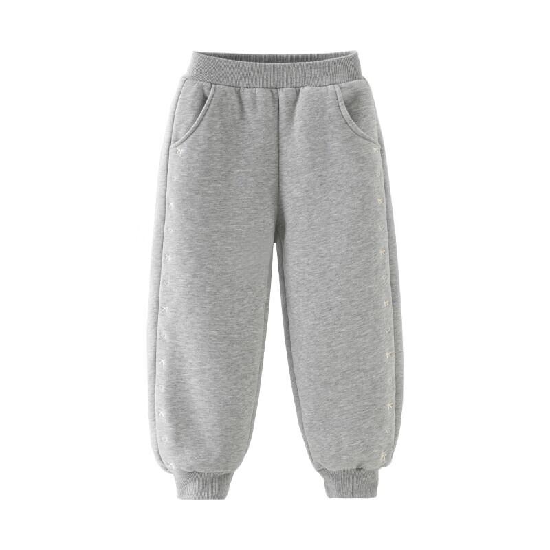 DAVE & BELLA Girls' Fleece-Lined Casual Joggers