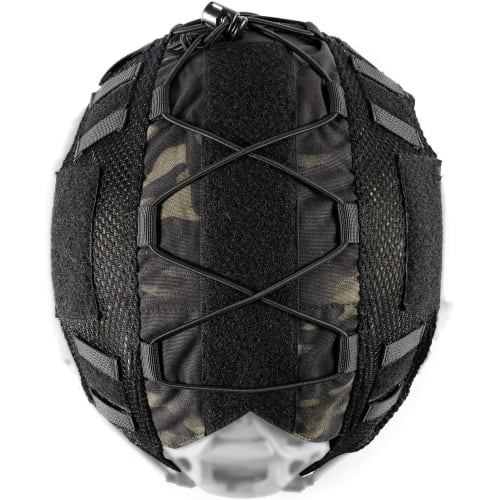 OneTigris MC Helmet Cover for Fast PJ Helmets, Multicam Camo, Airsoft Helmet Protection (For Ballistic FAST Helmets in Size L & FAST PJ Helmets in Siz