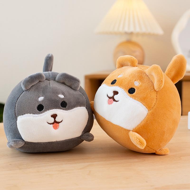Cute Cute Shiba Inu Doll Plush Toy Puppy Dog Doll Children Accompany Soothing Rag Doll Birthday Gift