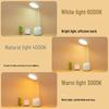 LED Rechargeable Eye Protection Study Lamp for Dorms and Children's Reading