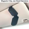 Sunglasses Holder for Car | Sunglasses Holder Clip Hanger Eyeglasses Mount for Car Sun Visor | Ticket Card Clip Eyeglasses Mount