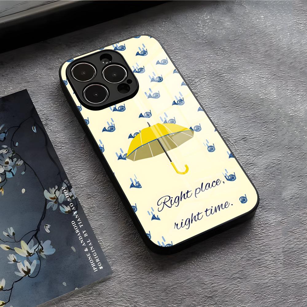 

How I Met Your Mother Himym Phone Case For IPhone 17 Air 16 E Pro Max 15 14 13 Mini 12 Pro 11 Max Plus Black Glass Cover iPhone 13