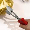 Fruit Sheller Opener Durian Sheller Clamp Stainless Steel Ergonomic Design Fruit Shell Opener Gadgets for Dorm Restaurant