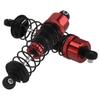 4-Pack RC Car Shock Absorbers, Metal Shock Dampers, Compatible with Hyper Go MJX H14BM 14210 14209 1/14 RC Car Upgrade Parts