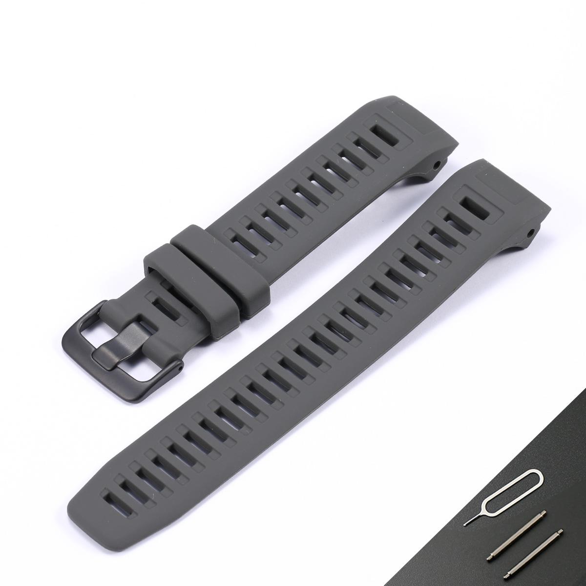 

22mm Silicone Strap Suitable for Garmin Instinct Smartwatch Wristband Men s Waterproof Sport Rubber Watchband Accessorie