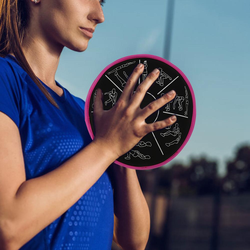 Training Sand Bag Elastic Double Sided Thick Neoprene Fitness Sand for Exercise(Rose Red Side 4KG )