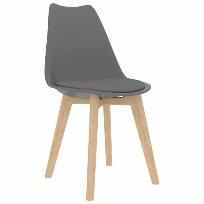 VidaXL 4x Chaise de Salle à Manger Chaises à Dîner Chaises de Repas Sièges de Cuisine Meubles de Cuisine Maison Intérieur 244786