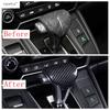 Car Gear Shift Knob Handle Protection Decoration Cover Trim For Honda CR-V CRV 2017 -  ABS Carbon Fiber Interior Accessories
