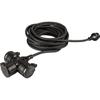 Extension Cord - MEISTER - 7435050 - 10 M - 3 Sockets 90° - IP44