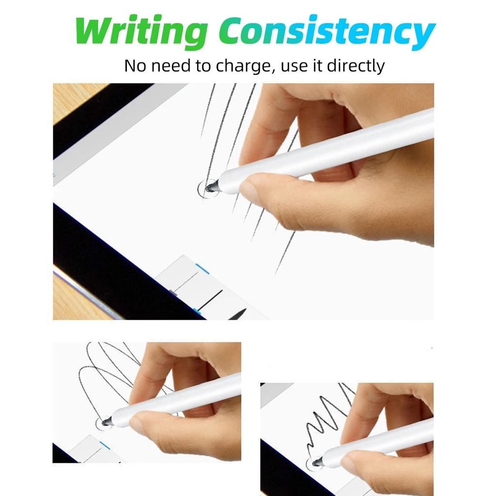 2-in-1 Tablet-Stift Stylus-Stift Zeichenbildschirm-Touch-Stift für iPhone iPad Tablet Kapazitiver Zeichenstift für Mobiltelefon Android-Telefon