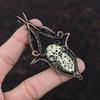 Dalmatian Jasper Pendant Copper Wire Wrapped Pendant Handmade Jewelry Women Pendant Natural Gemstone Pendant Copper Jewelry Pendant For Gift
