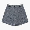 Munsingwear Women Pattern Print Shorts Black Mr322lsp71