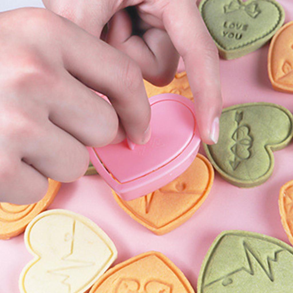 Biscuit Molds Cookie Molds Valentines' Day Series Biscuit Cutter Cookie Tool Perfect for Baking Enthusiasts Present