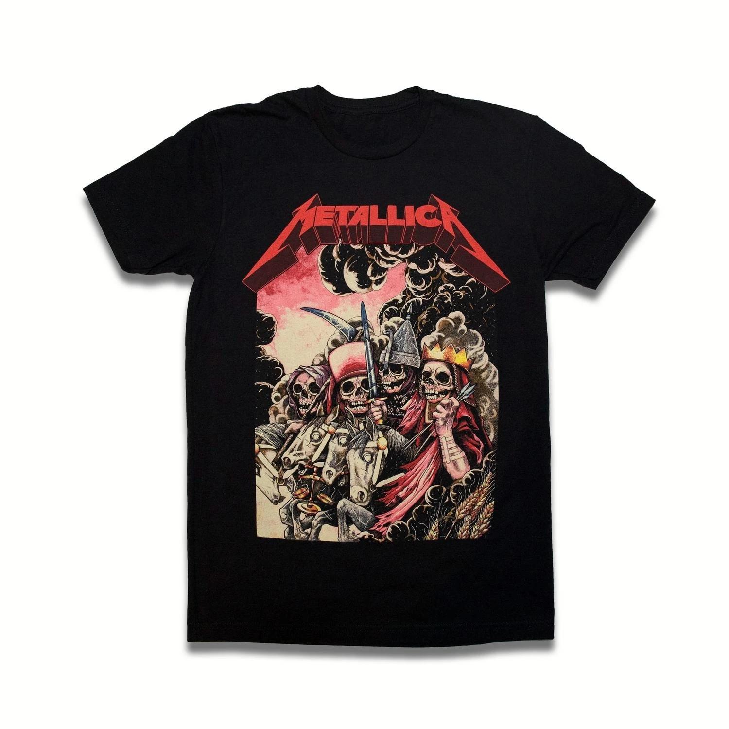 

Metallica Best Seller 2026 New Men s Cotton Shirt Y2k Album Graphic Tshirts Hiphop Style Fashion Hawaiian Luxury Woman Tshirt 4XL