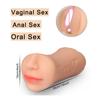3 IN 1 Sex Toys Masturbation for Men Deep Throat Artificial Real Pussy Oral Male Masturbator BlowjobRealistic Rubber Vagina Sex Male Sex Toys for Men