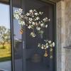 Bird Flower Branch Window Decoration Wall Stickers Self-adhesive Removable Glass Stickers Home Decoration Visual Wallpaper