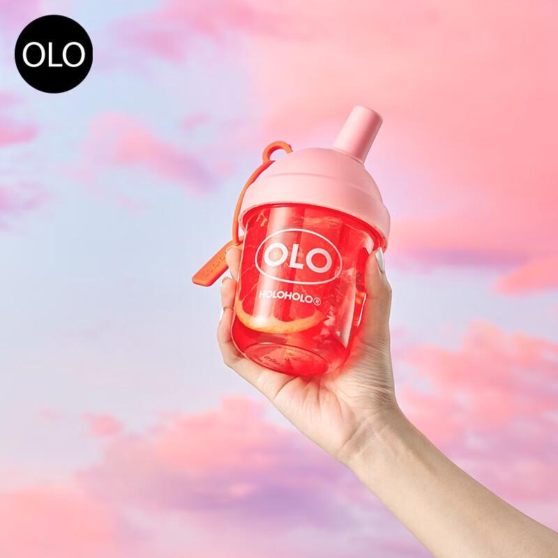 HOLOHOLO Kids Insulated Straw Water Bottle