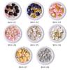 Shell Flower Bead Rhinestone Mixed 3D Nail Art Sequin DIY Manicure Jewelry Decor