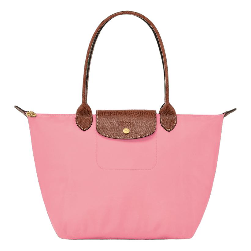 

Longchamp Le Pliage Original Printed Logo Snap Closure Tote Bag Women Tote Cotton-Candy L2605089P92 Basic Set (Bag)