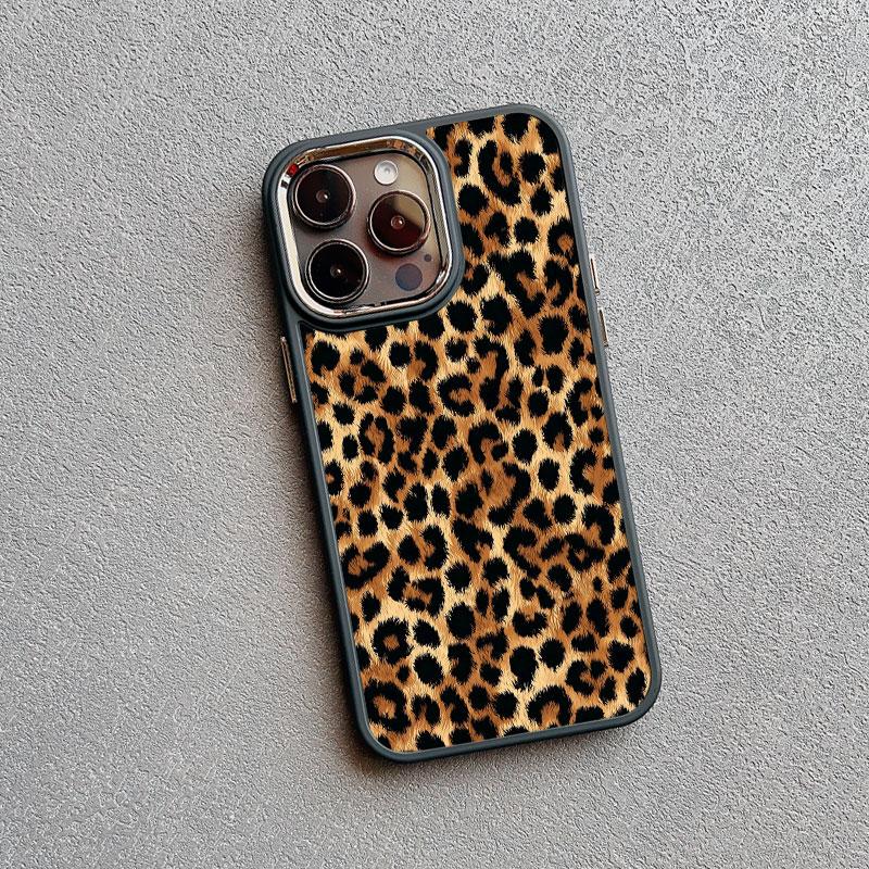 

Силиконовый чехол для телефона с леопардовым принтом для iPhone 16 15 14 Pro Max Plus 13 12 11 Pro Max XR XS X 7 8 SE2 Ударопрочная задняя крышка Fundas iphone X or XS