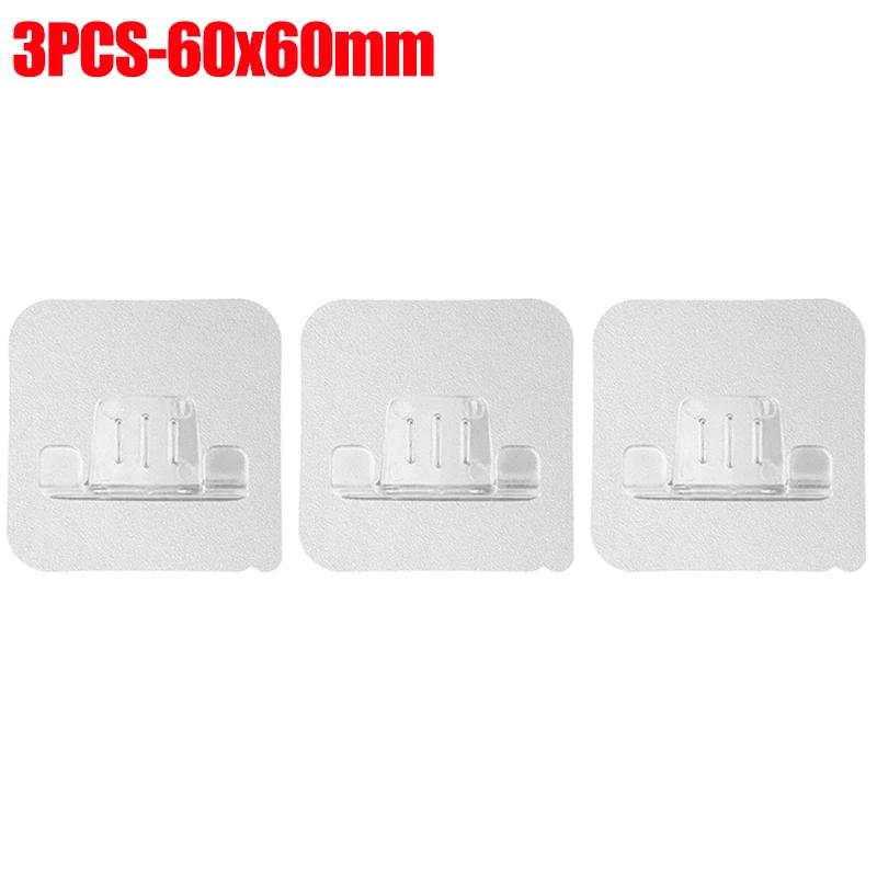 1-6Pcs Punch Free Shaving Razor Holder Men Shaver Storage Bracket Wall Hook Bathroom Shelf Organizer Home Storage Accessories