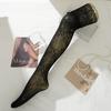 Women Sheer Sexy Stockings Lace Top Thigh High Stockings Over The Knee Long Socks