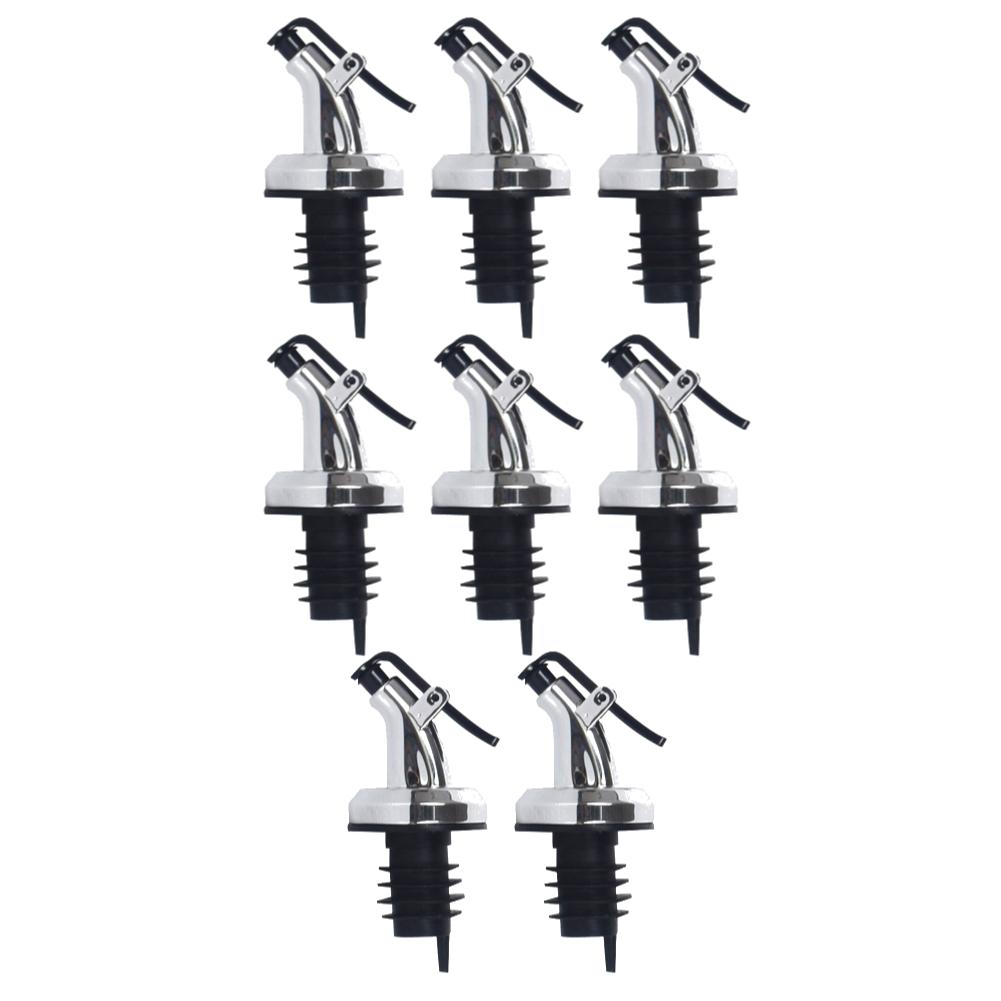 10-1pc Press Type Oil Bottle Stopper Leak-proof Seasoning Bottle Stopper Ergonomic Multifunctional Suitable for Most Bottles